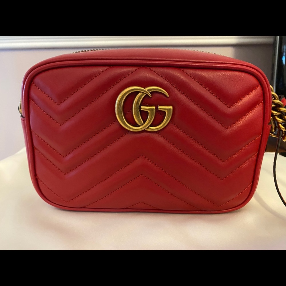 GG Marmont matelassé mini bag